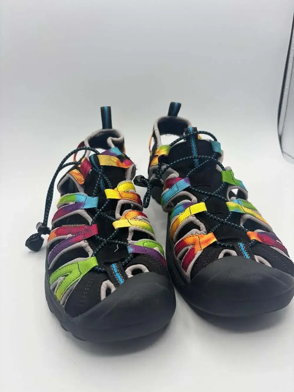 KEEN Women's Whisper Sport Sandal Original Tie Dye Size 11 US Pride